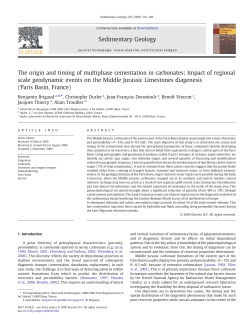 The origin and timing of multiphase cementation in carbonates