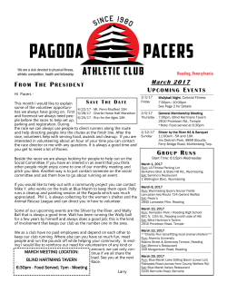 March 2017 - Pagoda Pacers
