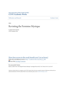 Revisiting the Feminine Mystique
