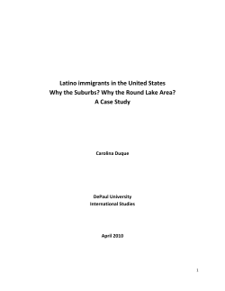 Latino Immigrants in the USA - Mano a Mano Family Resource Center