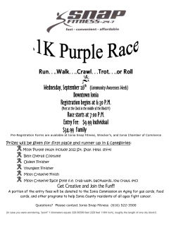 Run&hellip;.Walk&hellip;.Crawl&hellip;Trot&hellip;.or Roll Wednesday, September 26th