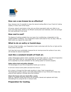 How can a sea breeze be so effective? How cool is cool