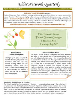 Elder Network Quarterly