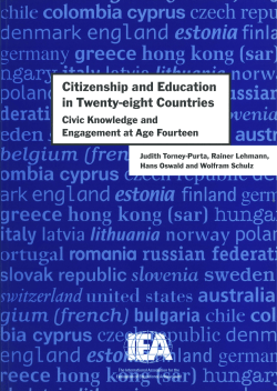 Citizenship and Education in Twenty-Eight Countries