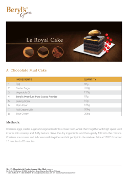 Le Royal Cake