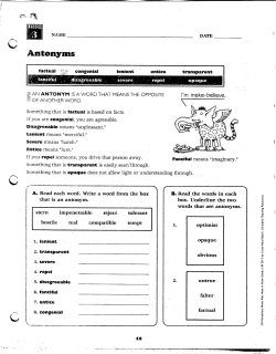 Antonyms - cloudfront.net
