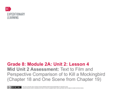 Grade 8: Module 2A: Unit 2: Lesson 4 Mid Unit 2