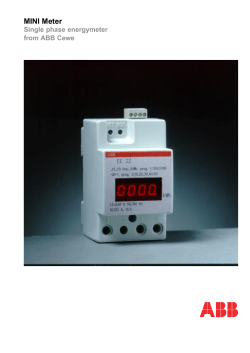 MINI Meter - Electrocomponents