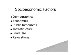 Socioeconomic Factors
