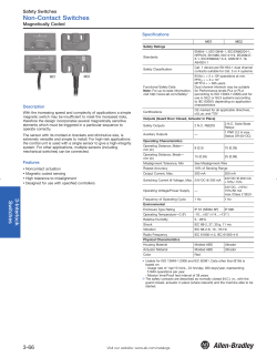 MC1 and MC2 data sheet