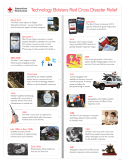 Technology Bolsters Red Cross Disaster Relief