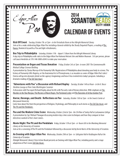 calendar of events - Lackawanna County Library System