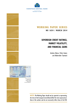 Sovereign credit ratings, market volatility, and financial gains