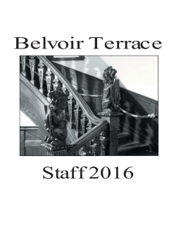 staff book - Belvoir Terrace