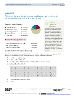 Lesson 20 - EngageNY
