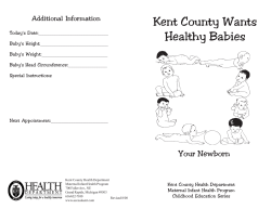 Kent County Wants Healthy Babies