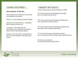 Economic Development