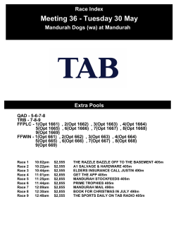 Racing PDF