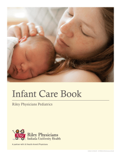 Infant Care Book