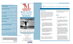 Infertility Male Intro