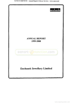 Enchante Jewellery Limited