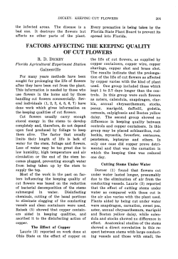 factors affecting the keeping quality of cut flowers