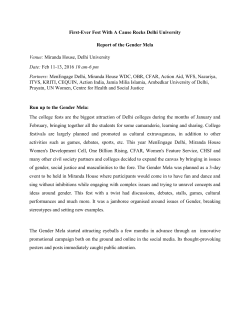 Gender Mela Report