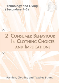 Factors affecting Consumer Choice of Textiles and Clothing Products