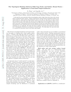 The Topological Relation Between Bulk Gap Nodes and Surface