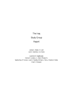Iraq Study Group Report