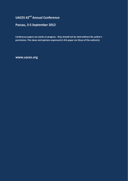 Looking at European Security and Defence Policy with a historical