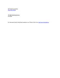 16.346 Astrodynamics