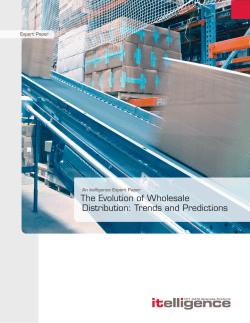 The Evolution of Wholesale Distribution: Trends and Predictions