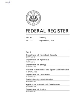 Federal Policy for the Protection of Human Subjects