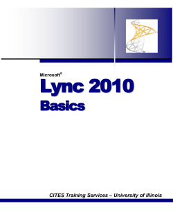 Microsoft Lync 2010