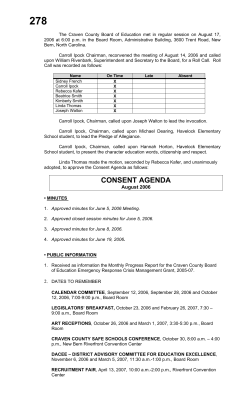 EDUCATION SPOTLIGHT - Craven County Schools