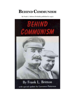 behind communism - JRBooksOnline.com