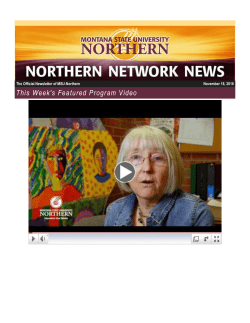 18-Nov-2016 - Montana State University