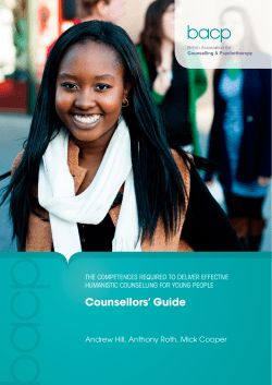 Counsellors` Guide