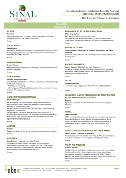 International Business meetings dedicated to Non-food