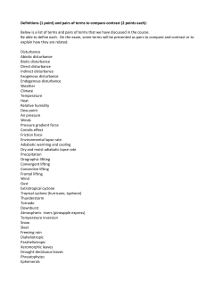Definitions (1 point) and pairs of terms to compare
