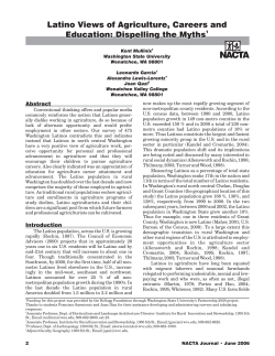 Article - North American Colleges and Teachers of