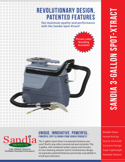 Sandia 3-Gallon Spot-Xtract