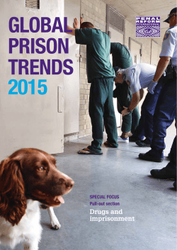 Drugs and imprisonment - Penal Reform International