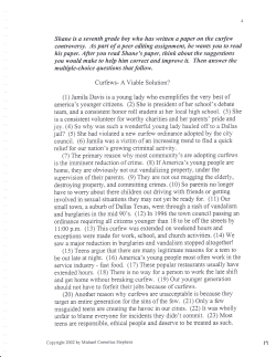 Writing Drill_Curfews