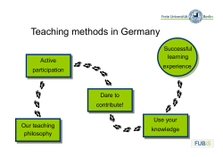 Teaching methods in Germany