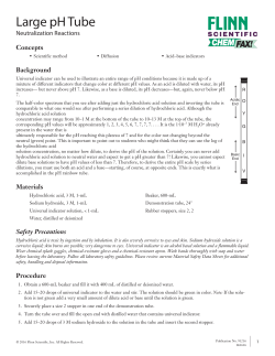 Large pH Tube - Flinn Scientific