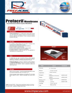 Tech sheet