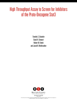 High Throughput Assay to Screen for Inhibitors of the Proto
