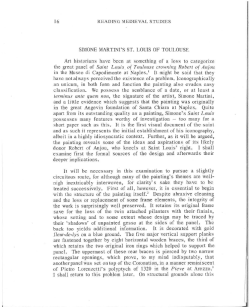 16 SIMONE MARTINI`S ST. LOUIS OF TOULOUSE in the Museo di